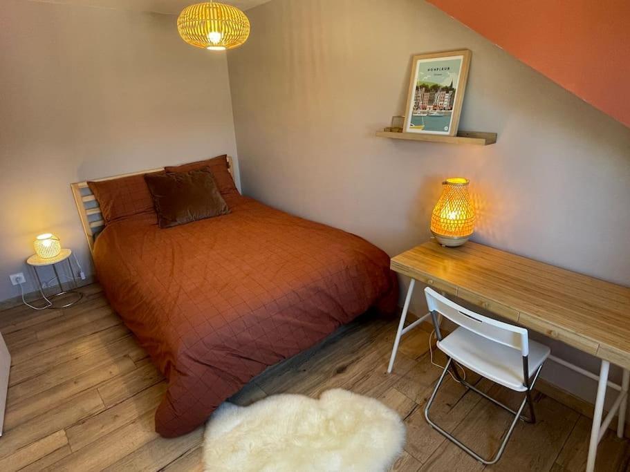 La Petite Ardoise - Maison Au Calme Pour 4 Pers Honfleur Luaran gambar